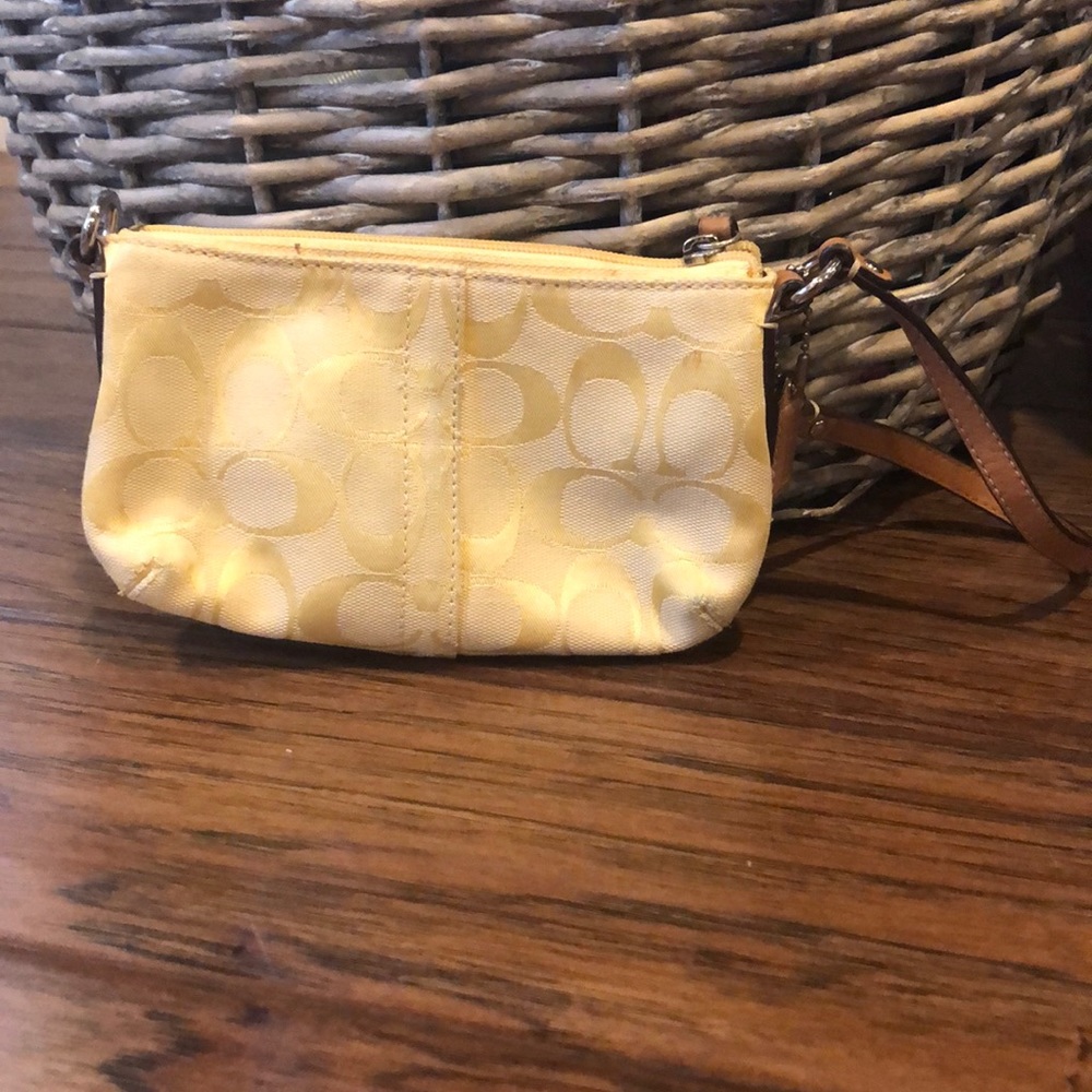 Authentic Coach Wristlet